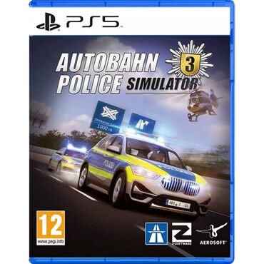 oyun diskləri: Ps5 autobahn Police simulator 3