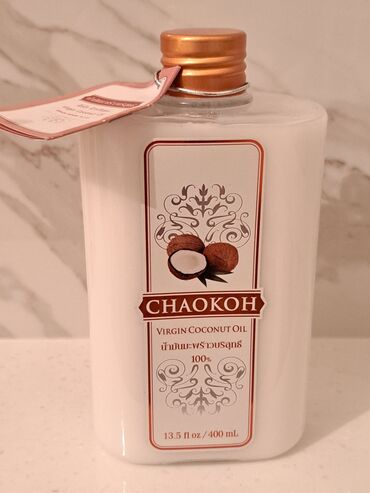 продам масло: Продаю кокосовое масло CHAO KOH Virgin Coconut Oil 100% - Объем: 400