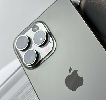камера iphone: IPhone 15 Pro Max, Новый, 1 ТБ, Зарядное устройство, Защитное стекло, Кабель, 100 %