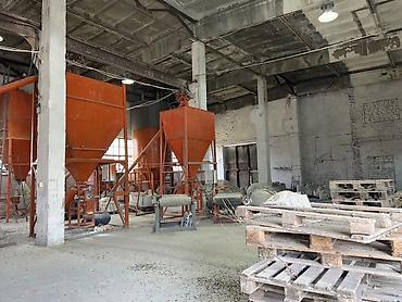 Оборудование для производства сухих строительных смесей: Линия по производству/переработке сыпучих материалов (смеси — 1