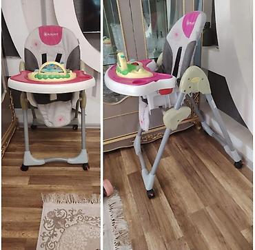 Uşaq dünyası: Uşaq yemək stulu – “Baby Mix” tipli - Rahat və təhlükəsiz yemək/oyun — 1