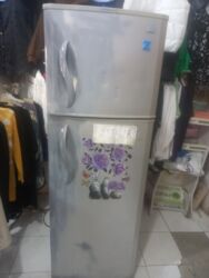 windows 7 qiymeti: Б/у 2 двери LG Холодильник Продажа, цвет - Серебристый, С колесиками