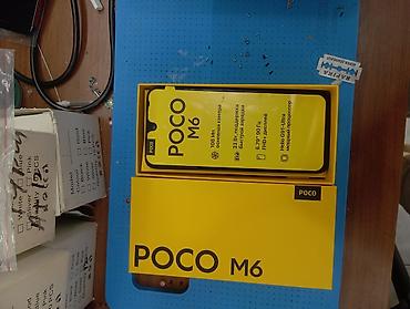 poco m6 8 256: Poco M6, 128 GB, rəng - Qara, Zəmanət, Barmaq izi, Face ID — 1