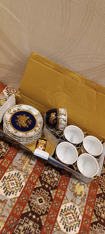 karaca qab: Çay dəsti, 6 nəfərlik