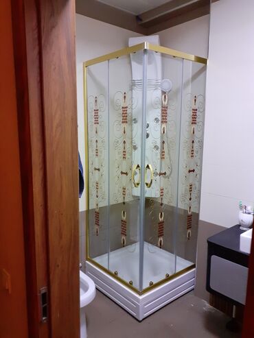 Duş kabinaları, arakəsmələr: Yeni Üstü açıq kabina, Künc üçün, Pulsuz çatdırılma -da lalafo.az — 1 Duş kabinaları, arakəsmələr: Yeni Üstü açıq kabina, Künc üçün, Pulsuz çatdırılma — 1