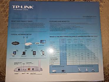 cd disk: TP-Link TD-W8151N – 1-Port 150Mbps Wireless N ADSL2+ Modem Router — 4
