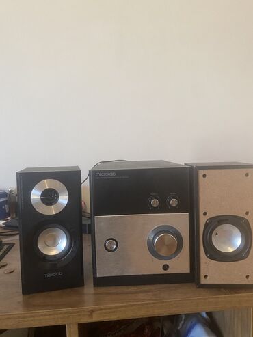 Audio: Microlab Kolonka, Növ - Kompüter üçün, rəng - Qara