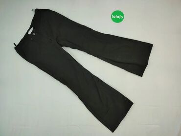 Spodnie XS (EU 34), stan - Dobry, wzór - Jednolity kolor, kolor - Czarny