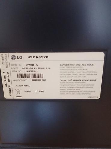 televızor: İşlənmiş Televizor LG LCD 43" Ünvandan götürmə — 2