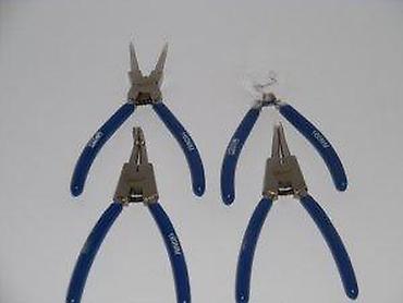 Setovi ručnog alata: Set klešta za osiguravajuće prstenove – 4 dela - Tip: klešta za — 8