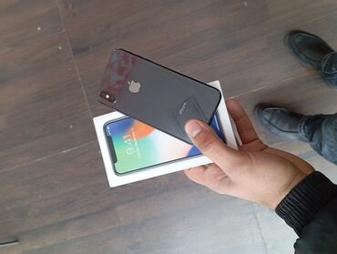 Apple iPhone: IPhone X, 64 GB, Black Titanium