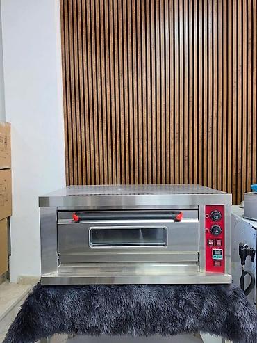 Elektrik sobalar: Pizza sobası 🔥 Professional Daşlı Pizza Sobası – Pizza və Şirniyyat — 3