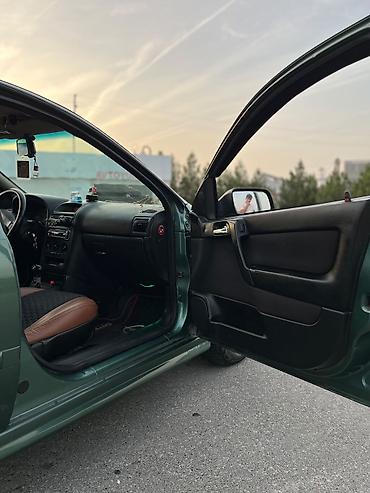Opel: Opel Astra G sedanı - Kuzov: 4 qapılı sedan, tünd yaşıl rəng - — 7