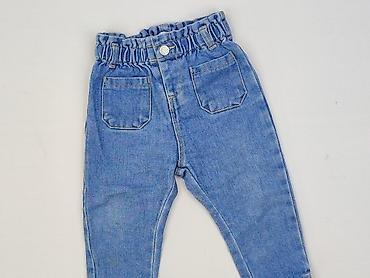 bluzki pull and bear: Spodnie jeansowe, Zara, 6-9 miesięcy, stan - Bardzo dobry — 1