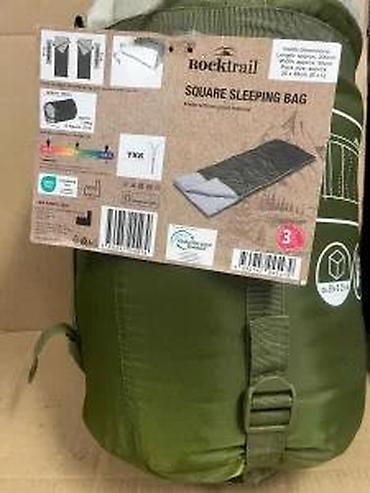 Oprema za kampovanje: Rocktrail vreća za spavanje – deka/mumija sa kompresionom/transportnom — 18