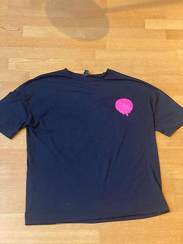 qaqa şekilleri profil ucun: Qara T-shirt – motivasiyaedici çap - Rəng: qara - Ön tərəf: böyük — 2