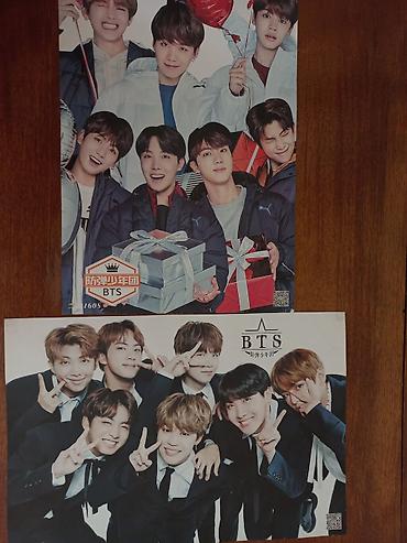 комик: Плакаты группы BTS формата А3 на плотной бумаге, 1 плакат Ли Мин Хо 1 — 5