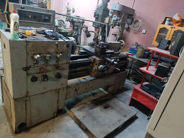 Metal dəzgahları: Torna və dəzgah avadanlıqları paketi Satışda metal emalı üçün klassik — 11