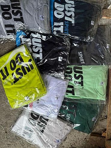 Majice: Majice muske stampa 450 din komad u seriji 4 komada, majice vez muske — 13