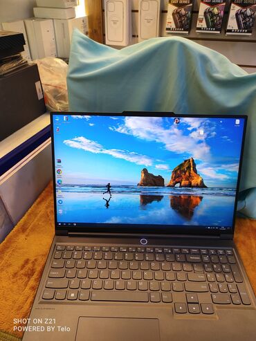 Ноутбуки: Ноутбук, Lenovo, 16 ГБ ОЗУ, AMD Ryzen 9, 16 ", Б/у, Для работы, учебы, память NVMe SSD — 5