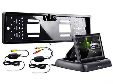 arxa manitor basliqlari: Rear view camera kit with monitor Tracer RVIEW S1 WIRELESS Rear view — 1
