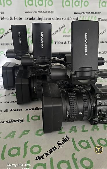 Videokameralar: Sony NXCAM NX100. 3 ədəd hər biri Gəlmə maldır Azərbaycanda istifadə -da lalafo.az — 10 Videokameralar: Sony NXCAM NX100. 3 ədəd hər biri Gəlmə maldır Azərbaycanda istifadə — 10