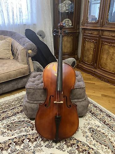 violoncel: Violonçel, RIVERTONE. (Model: MV031 3/4) Yeni başlayanlar üçün, əla — 1