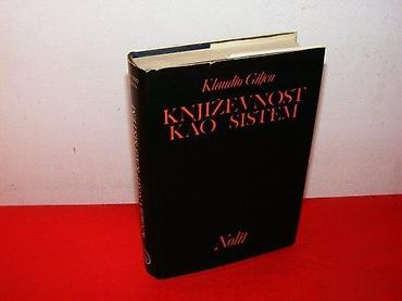 tom macak: Književnost kao sistem Klaudio Giljen Izdavač: NOLIT, Beograd bez god — 1