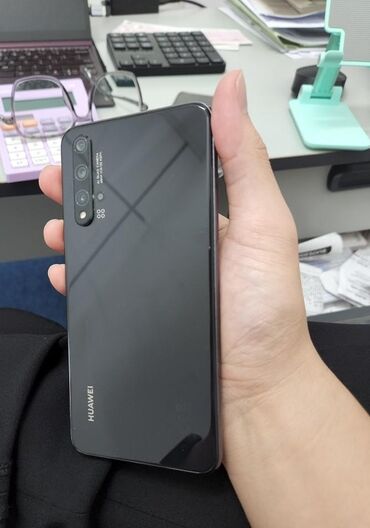huawei p40 pro plus qiymeti: Huawei nova 5T, 128 ГБ, цвет - Черный, Сенсорный, Отпечаток пальца, Две SIM карты