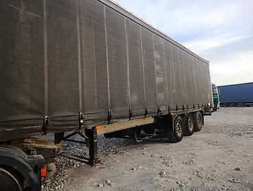 mersedes e 500: Прицеп, Schmitz Cargobull, Шторный, Б/у — 1