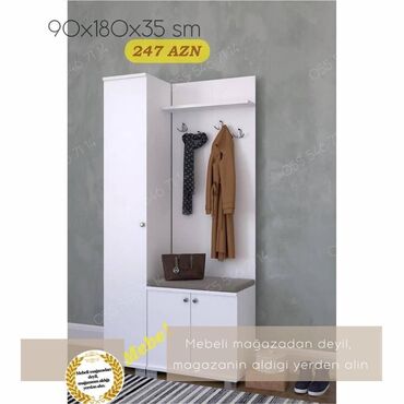 Çarpayılar: Yeni, Düz dolab, Dəhliz dolabı