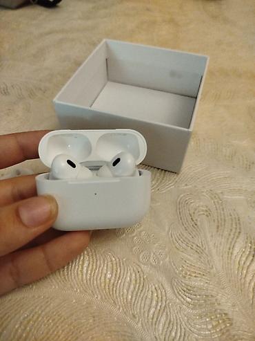 mini qulaqciq: İşlənmiş Simsiz (Bluetooth) Qulaqcıqlar, Apple, rəng - Ağ — 1