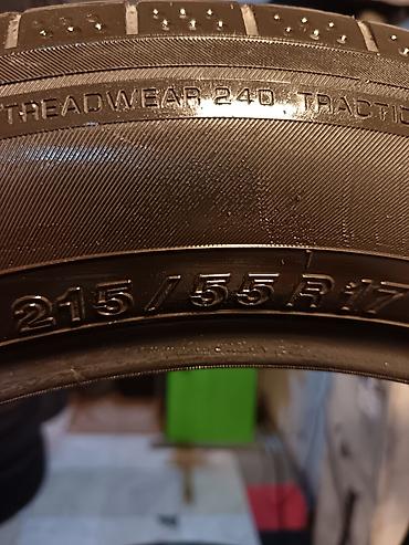 Təkərlər: Yokohama avtomobil şinləri - Ölçü: 215/55 R17 - Brend/model: YOKOHAMA — 2