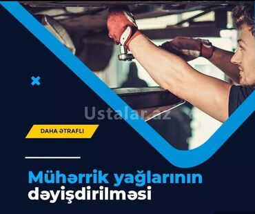 Avtobiznes, servis xidmətləri: Salam bakıda iş axtarıram yağ dəyişmə servislərində hazır yer varsa