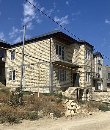 qalada evler: Badamdar qəs. 4 otaqlı, 140 kv. m, Kredit yoxdur, Təmirsiz — 4