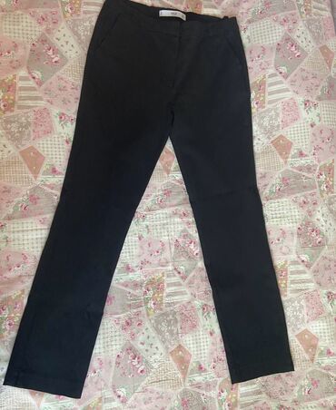 джинсы черные: Повседневные брюки, M (EU 38), L (EU 40)