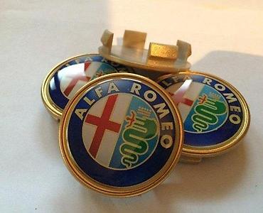 navlake za kociona klesta: ČEPOVI POKLOPCI ZA FELNE ALFA ROMEO 51 MM / 46 MM - ORIGINAL | — 1