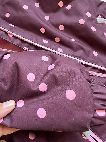 Верхняя одежда: Детский зимний комбинезон H&M - Цвет: темно-сливовый с розовым — 6