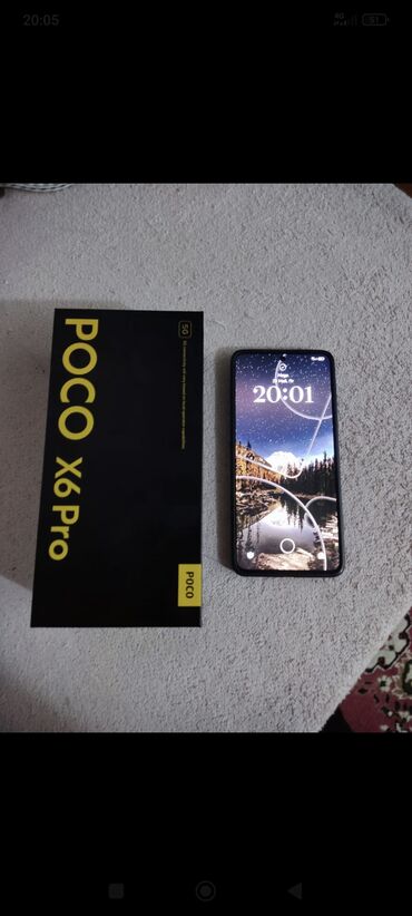 Poco: Продаётся смартфон POCO X6 Pro в чёрном корпусе. Телефон оснащен 12 ГБ