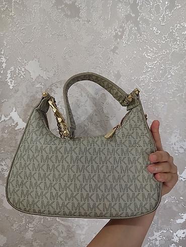 kipling monkey: Классическая сумка, Michael Kors, Материал: Комбинированный материал, Застежка на молнии, Женские, Б/у — 2