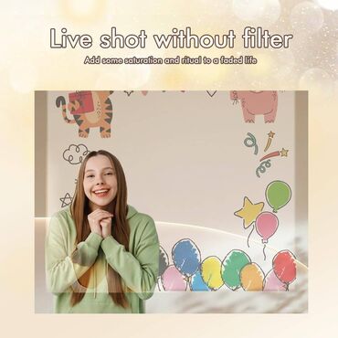 Praznična dekoracija: Projektor Happy Birthday NOVO Dečji rođendanski projektor sa šest — 7