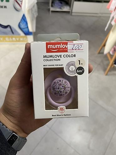 Товары для новорождённых: Пустышка Mumlove Color Collection - Возраст: 6+ месяцев (1 шт.) - — 1