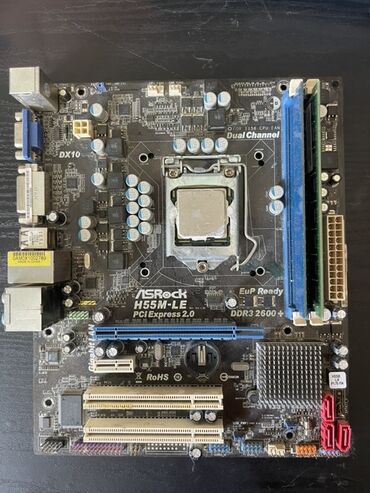 i̇şlənmiş televizorlar: Problemsiz işlək✅ +12GB RAM ÜSTÜNDƏ VERİLİR✅ ASRock H55M-LE model ana