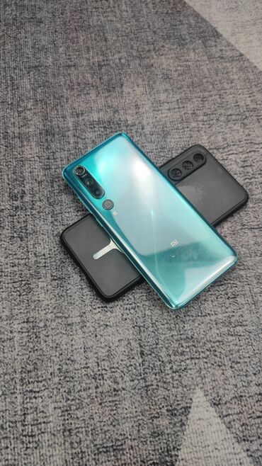 за дешево компьютер: Xiaomi, Mi 10 5G, Колдонулган, 256 ГБ, түсү - Көгүлтүр, 1 SIM