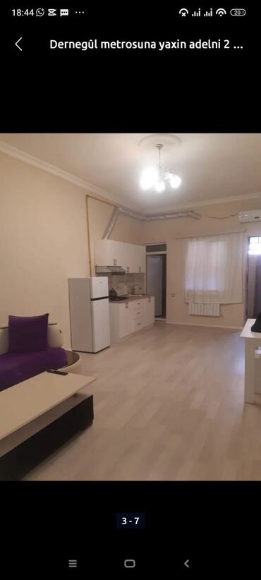 Uzunmüddətli kirayə evlər: 60 kv. m, 2 otaqlı, Telefon, Qaz, İşıq — 2