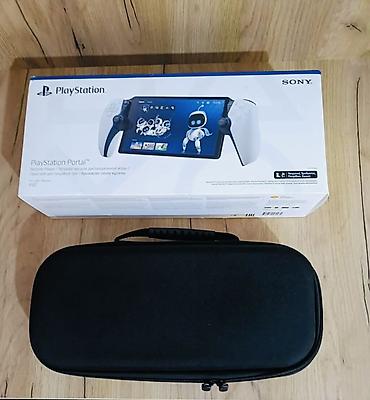ps5 çanta: Məhsul: Sony PlayStation Portal Remote Player + qoruyucu çanta+shefaf — 3