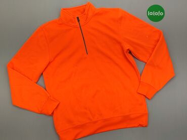 Bluzy: Pulover, M (EU 38), stan - Dobry, wzór - Print, kolor - Pomarańczowy