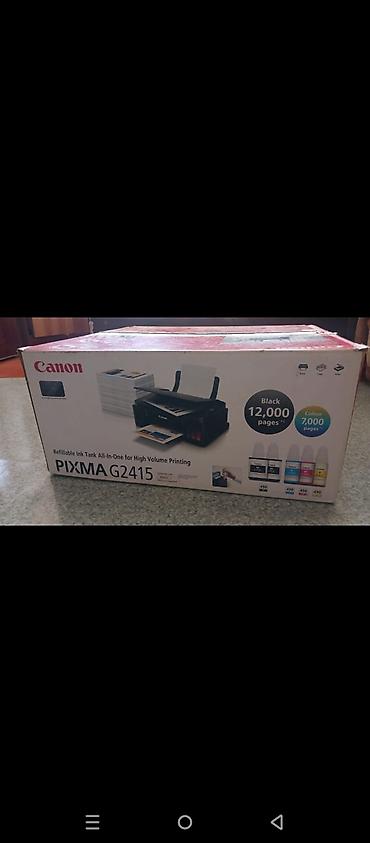hp printer skaner: Canon PIXMA G2415 – doldurula bilən mürəkkəb çənli çoxfunksiyalı — 2