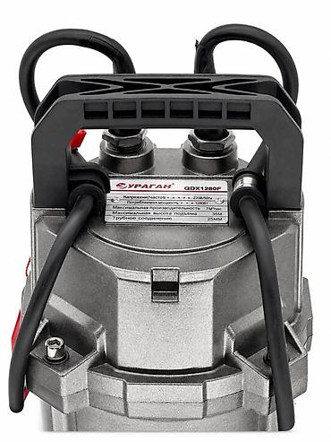 ураган: Погружной насос УРАГАН QDX1280F - Мощность: 1280 Вт - Питание: 220 В — 3
