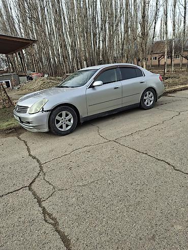 тойота bz4: Nissan Skyline: 2002 г., Автомат, Седан — 1